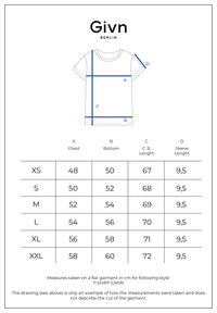 Givn Berlin T-Shirt CAPRI aus Bio-Baumwolle T-Shirt Taupe