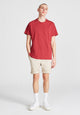 T-Shirt FRANK aus Bio-Baumwolle - Brick Red