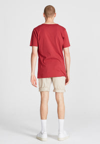 T-Shirt NEW FOUNDLAND aus Bio-Baumwolle - Brick Red