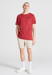 T-Shirt NEW FOUNDLAND aus Bio-Baumwolle - Brick Red