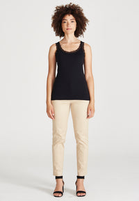 Givn Berlin Top DELILAH aus Bio-Baumwolle Top Black