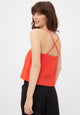 Givn Berlin Top JULIE aus Leinen Top Sunset Orange (Linen)