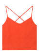 Givn Berlin Top JULIE aus Leinen Top Sunset Orange (Linen)