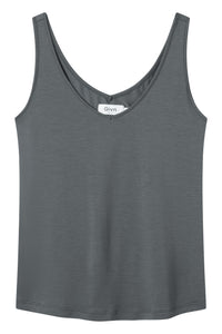 Givn Berlin Top VICTORIA aus TENCEL™ Lyocell Top Shadow Grey (Tencel)