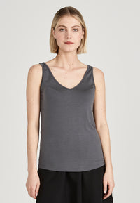 Givn Berlin Top VICTORIA aus TENCEL™ Lyocell Top Shadow Grey (Tencel)