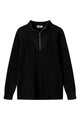Givn Berlin Troyer-Strickpullover TEKLA aus Bio-Baumwolle Sweater Black