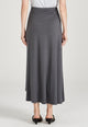Givn Berlin Wickelrock ANTONIA aus TENCEL™ Lyocell Skirt Shadow Grey (Tencel)