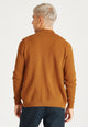 Givn Berlin Zip-Cardigan LIONEL aus Bio-Baumwolle Cardigan Rubber Brown